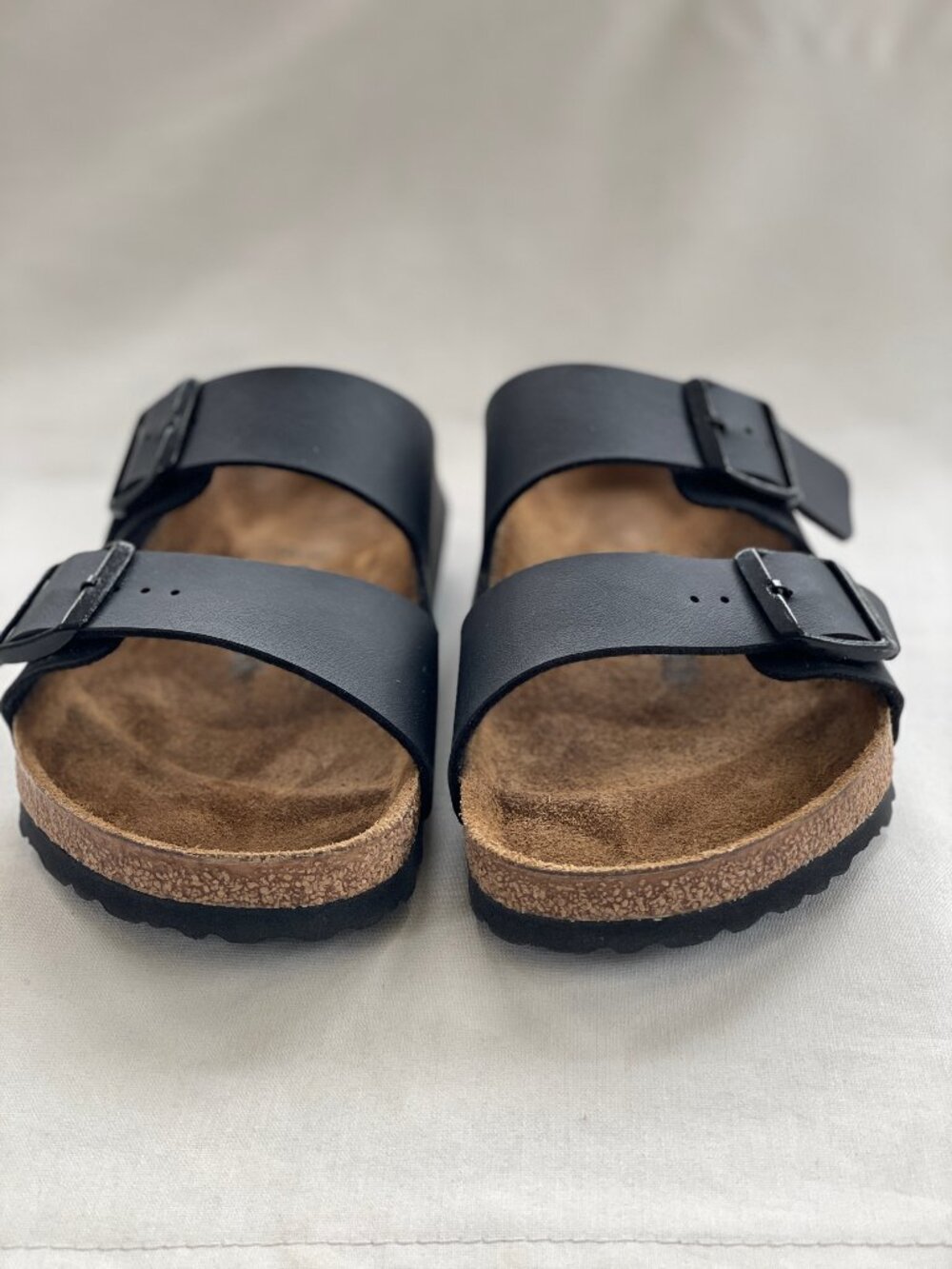 Birkenstock Arizona BS Regular Women 8 Men 6 Black Leather Sandal 0051791 Unisex - Picture 7 of 11